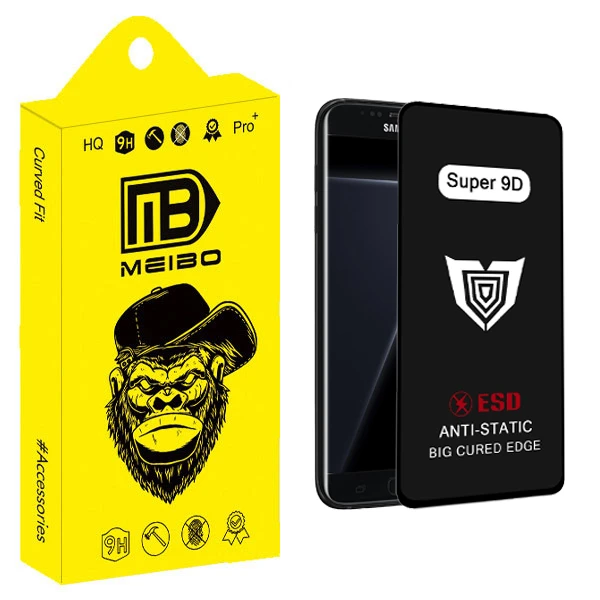 محافظ صفحه نمایش میبو مدل Super 9D Pro مناسب برای گوشی موبایل سامسونگ galaxy s7