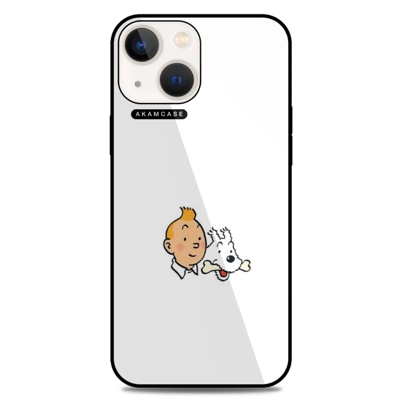 کاور آکام مدل AMC-WA13-TINTIN-3 مناسب برای گوشی موبایل اپل iPhone 13