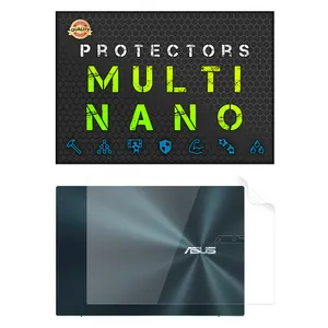 Multi Nano X-F1T Model Transparent Back Protector Suitable For Asus ZenBook Pro Duo 15 OLED UX582 15.6 inch 2021 Laptop