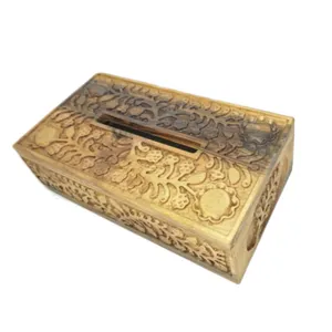 جعبه دستمال کاغذی چوبی مدل 1214