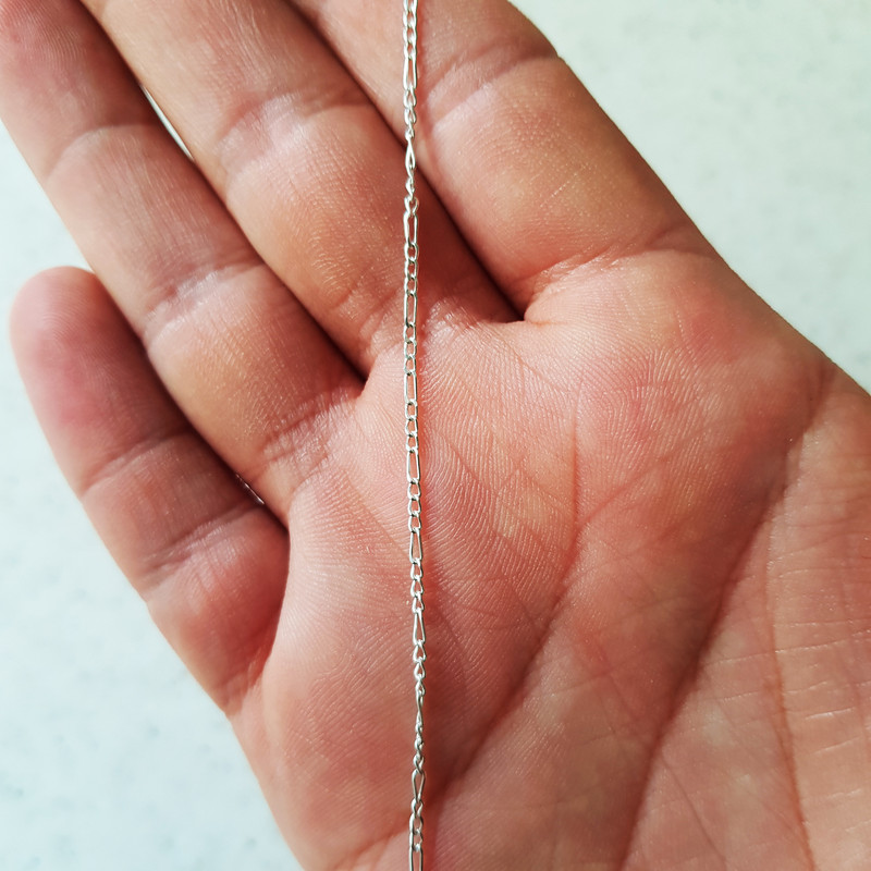 زنجیر نقره زنانه سلین کالا مدل فیگارو ce-za10