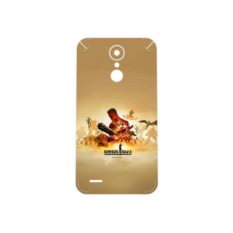 برچسب پوششی ماهوت مدل Serious Sam Game Series مناسب برای گوشی موبایل ال جی K10 2017