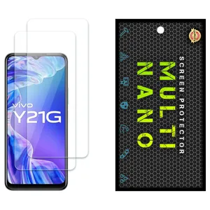 Multi Nano X-S2N Screen Protector For Vivo Y21G Pack of 2