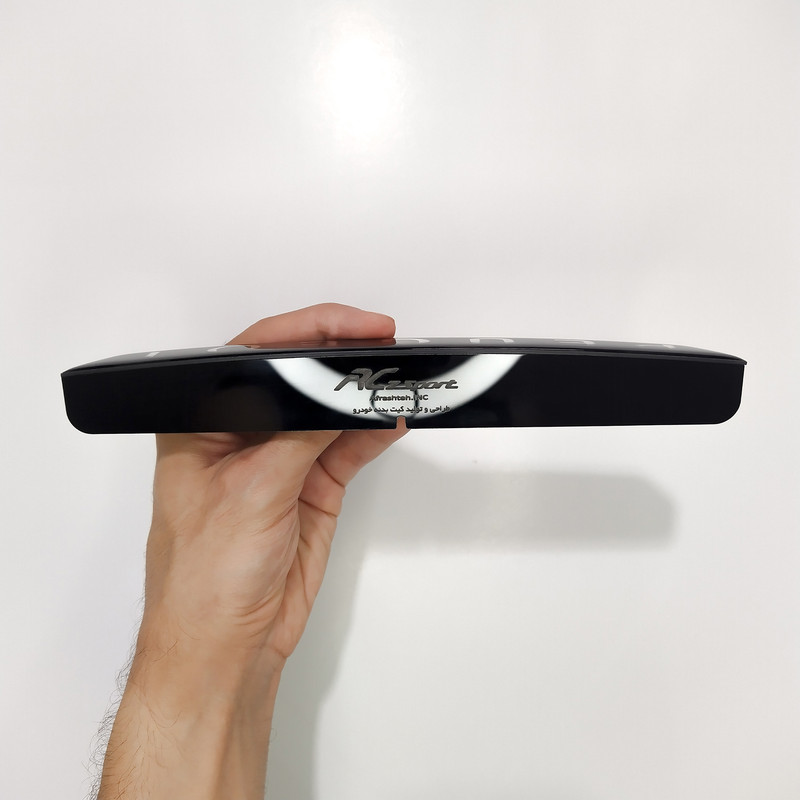 ورد پلیت سپر جلو خودرو آرسی زد اسپرت مدل GelP2022RC مناسب برای پژو 207