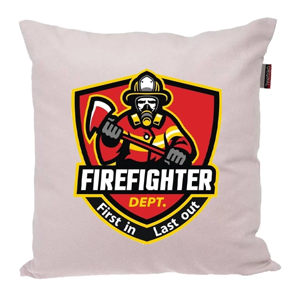 کوسن پاد آفرین مدل آتشنشان کد PK301627 سایز 30*30 سانتی متر