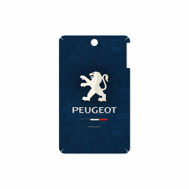 برچسب پوششی ماهوت مدل Peugeot-Logo مناسب برای تبلت لنوو A7-50 A3500 2014