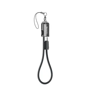 USB-C TO USB-C CA177 KEYCHAIN Yesido Charging Cable 0.2m