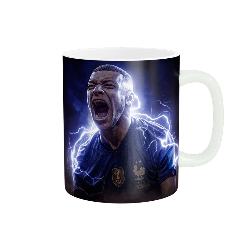 ماگ زیگورات مدل کیلیان امباپه Kylian Mbappé  کد 2385