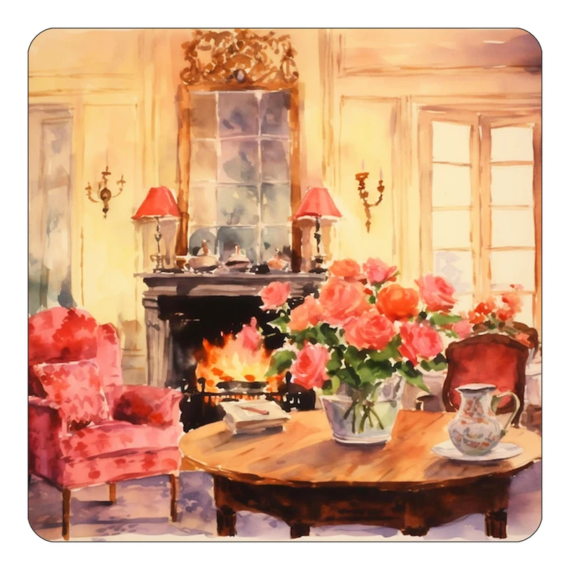 مگنت کاکتی طرح نقاشی رنگ روغن مدل mp71679