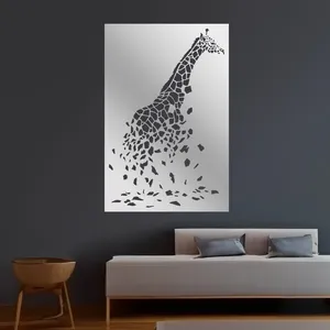 آینه پلکسی گلس مدل دکوراتیو کد N152