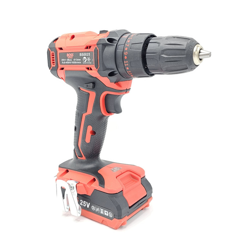 دریل پیچ گوشتی چکشی شارژی باس مدل BS0025 دریل پیچ گوشتی چکشی شارژی باس مدل BS0025