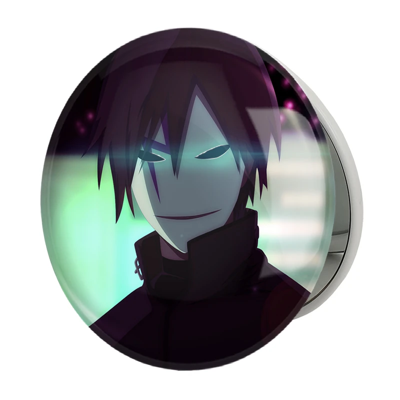 آینه جیبی خندالو طرح هی انیمه تاریک تر از سیاهی Darker Than Black مدل تاشو کد 23460 