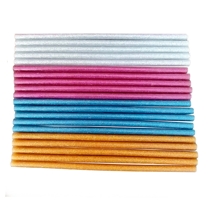 چسب حرارتی مدل اکلیلی کد GL02 قطر 7 میلی متر بسته 20 عددی چسب حرارتی مدل اکلیلی کد GL02 قطر 7 میلی متر بسته 20 عددی