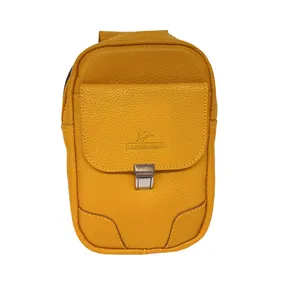 کیف کراس بادی مردانه سرزمین چرم مدل جونز کد 710006