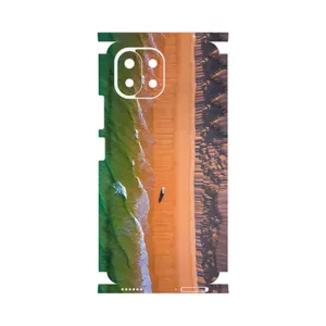 MAHOOT Beach and Green Sea-FullSkin Cover Sticker for Xiaomi 11 Lite 5G NE