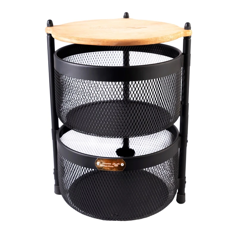 سبد سیب زمینی و پیاز آسمان مدل متحرک 2 طبقه کد 410