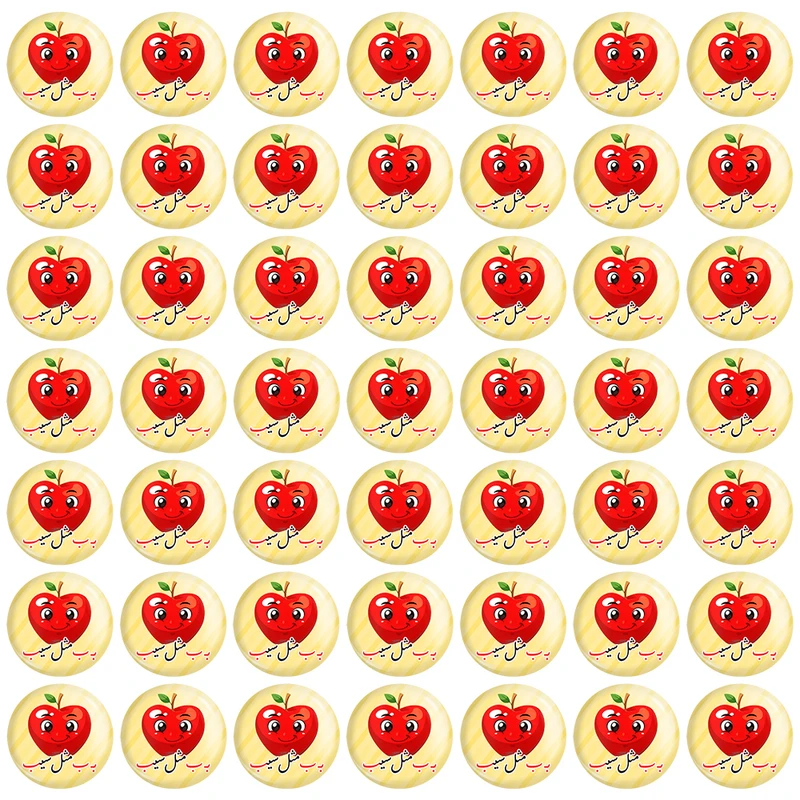 پیکسل خندالو مدل جشن الفبای کلاس اول بـ ب مثل سیب کد 8857 مجموعه 49 عددی