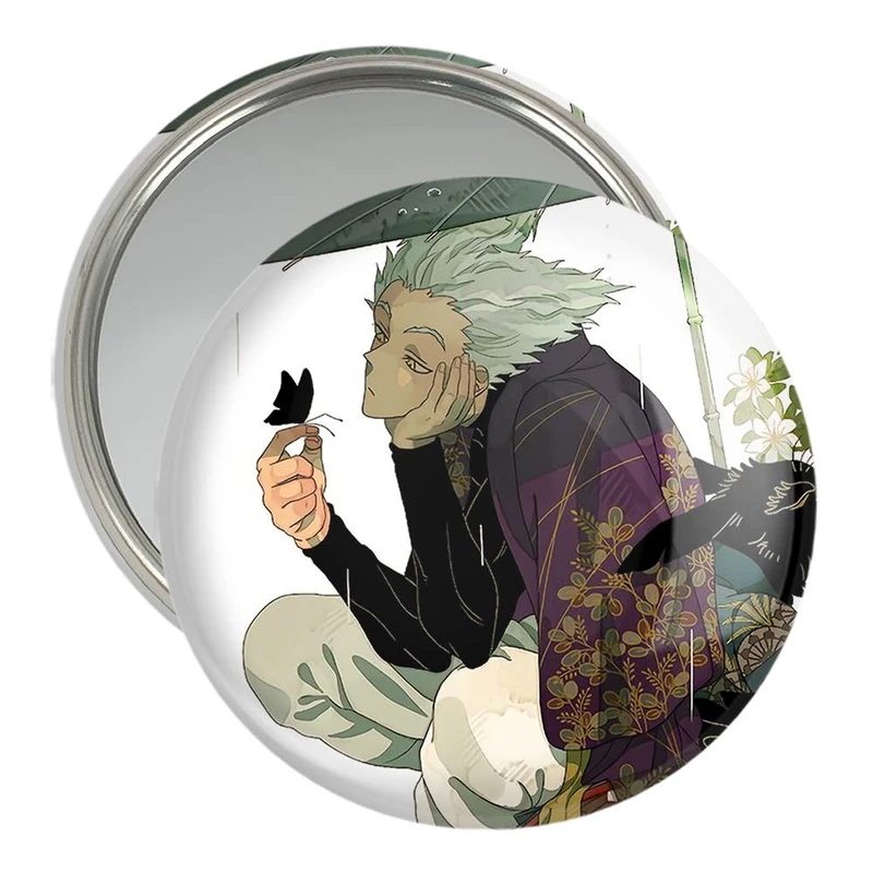 آینه جیبی خندالو مدل گارو انیمه مرد تک مشتی One Punch Man  کد 11353