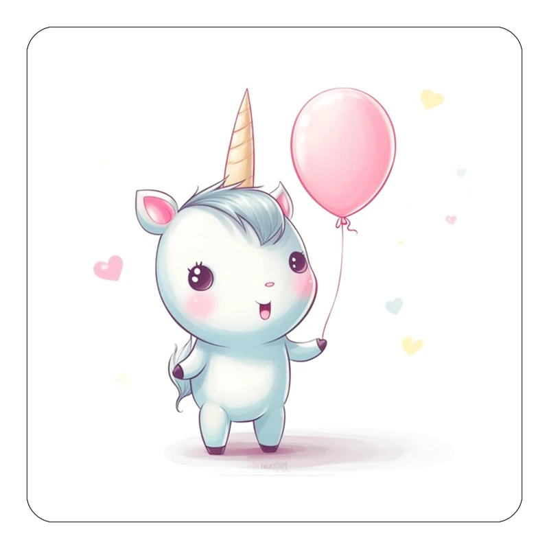 مگنت کاکتی طرح اسب تک شاخ و یونیکورن مدل mp29831