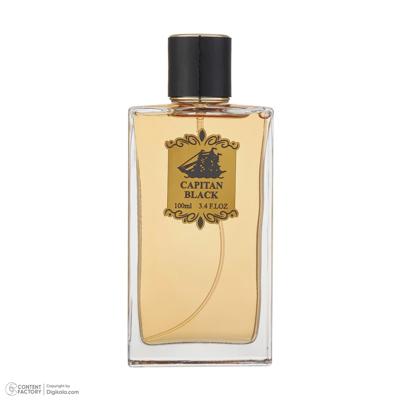 عکس شماره 4 : ادوپرفیوم مردانه نیفتی مدل کاپیتان بلک حجم 100 میلی-لیتر