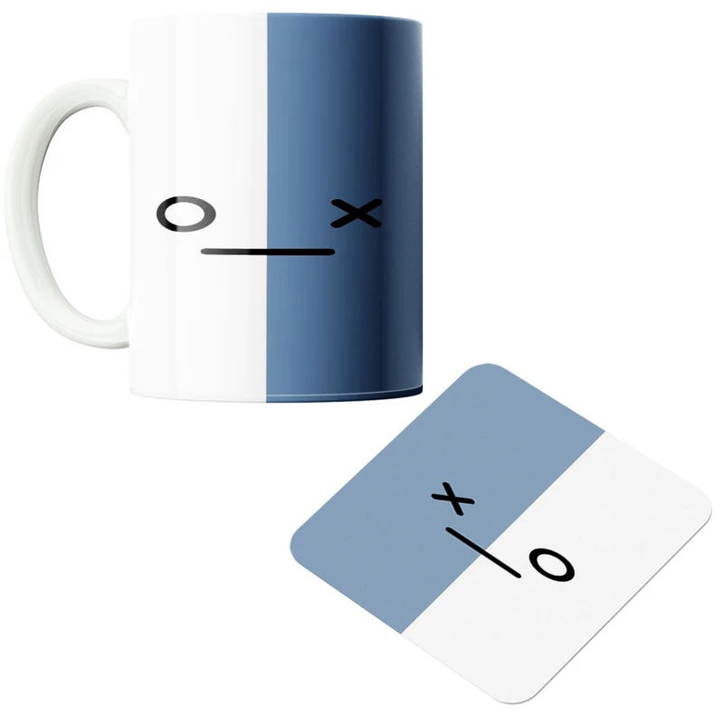 ماگ پادآفرین مدل کاراکتر کد 424 به همراه زیر لیوانی 