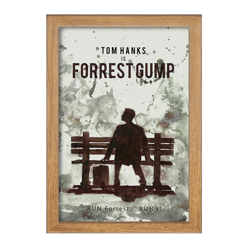 تابلو خندالو مدل فارست گامپ (Forrest Gump) کد F11343