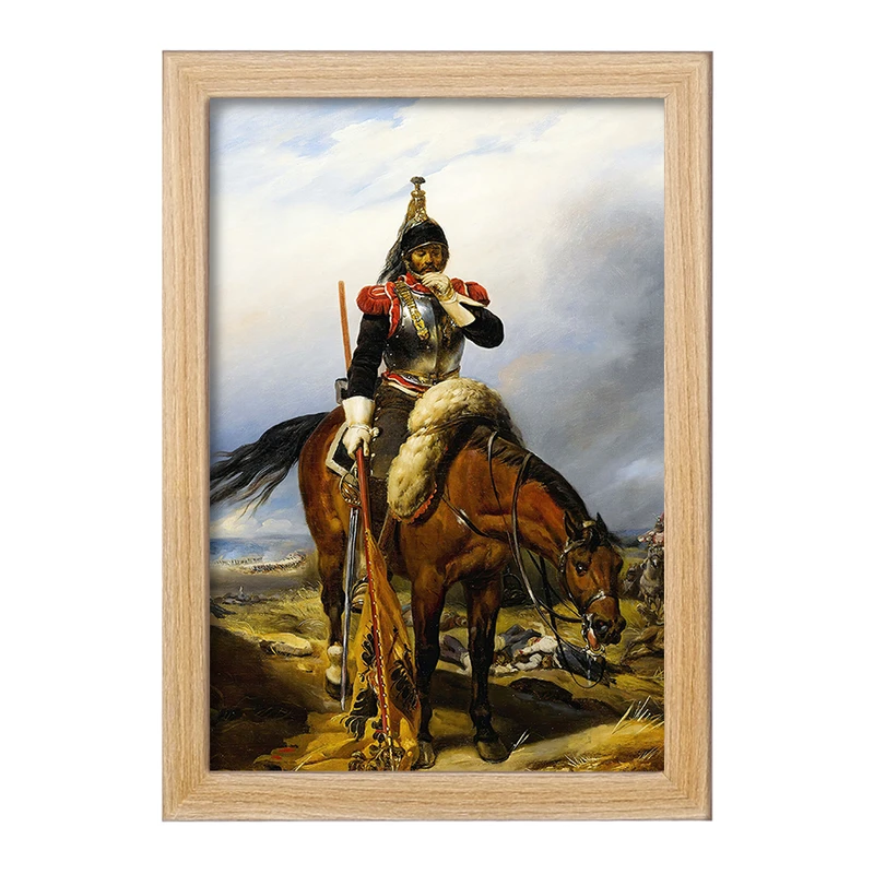 تابلو خندالو مدل نقاشی میدان نبرد اثر پل دلاروش کد F12126