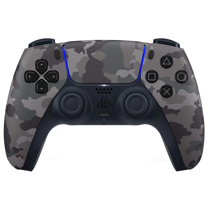 دسته بازی پلی استیشن 5 سونی مدل DUALSENSE GREY CAMOUFLAGE CFI-ZCT1W
