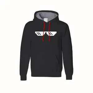 هودی مردانه مدل SUNGLASS کد PH42 رنگ مشکی