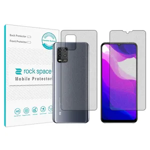 Matte Rockspace HyMTT screen protector suitable for Xiaomi Mi 10 Lite mobile phone with back protector