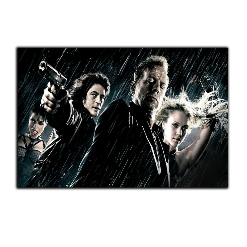 تابلو شاسی بکلیت طرح فیلم Sin City شهر گناه مدل SH-S4268