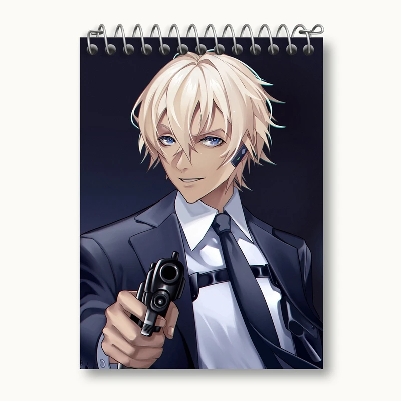 دفتر یادداشت 50 برگ خندالو مدل ری انیمه کارآگاه کونان کد 27545