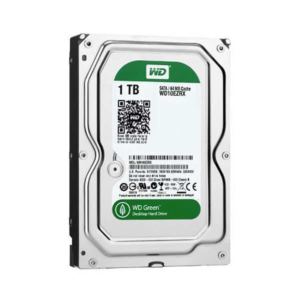 هارد دیسک اینترنال وسترن دیجیتال مدل GREEN WD1000EFAX ظرفیت 1 ترابایت