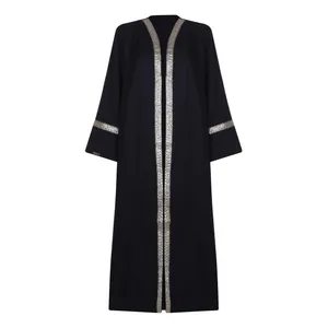 مانتو زنانه مدل عربی نواردوزی کد N1024