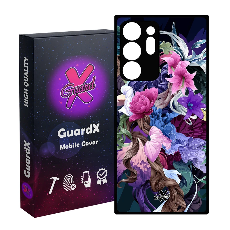 کاور گارد ایکس طرح Flower مدل Glass10172 مناسب برای گوشی موبایل سامسونگ Galaxy Note 20 Ultra