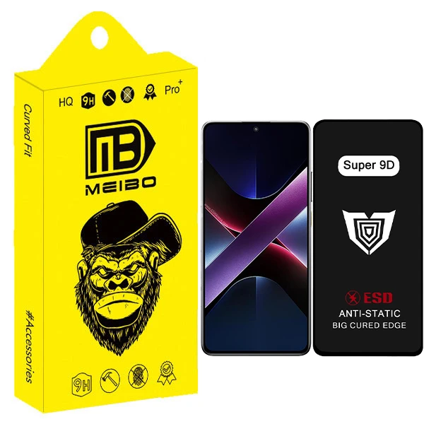 محافظ صفحه نمایش میبو مدل Super 9D View مناسب برای گوشی موبایل شیائومی Poco x6 Pro 5G / X7 pro 5G / Note 13 pro 5G