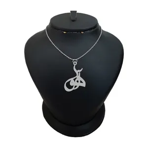 گردنبند نقره زنانه ترمه ۱ مدل آهو کد ma 111
