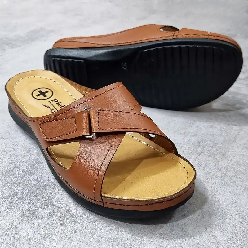 دمپایی زنانه مدل طبی خارپاشنه