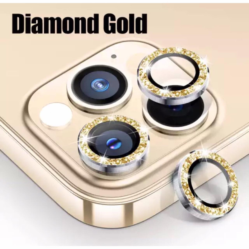 محافظ لنز دوربین مدل رینگی اکلیلی مناسب برای گوشی موبایل اپل IPHONE 14 PROMAX