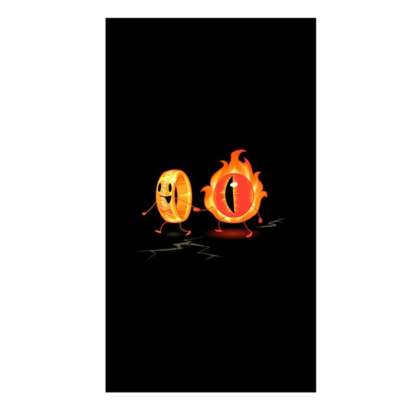 استیکر لپ تاپ و موبایل مدل سریال طرح ارباب حلقه ها The Lord of the Rings کد 4967