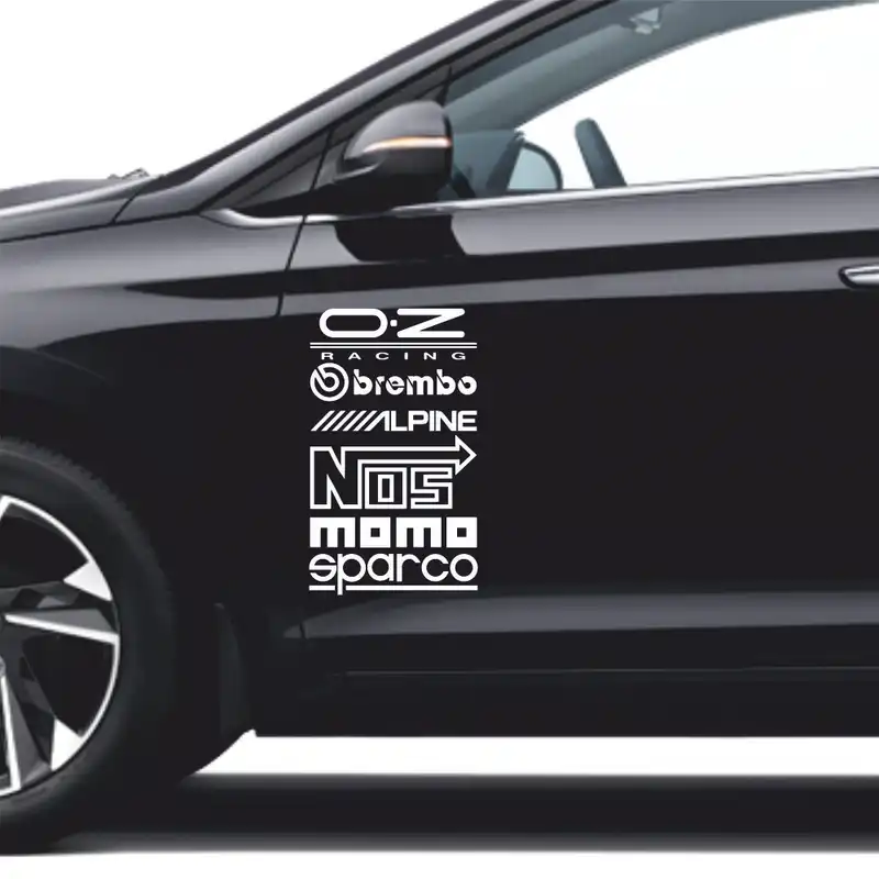 برچسب بدنه خودرو طرح لوگو روی درب مدل k2001