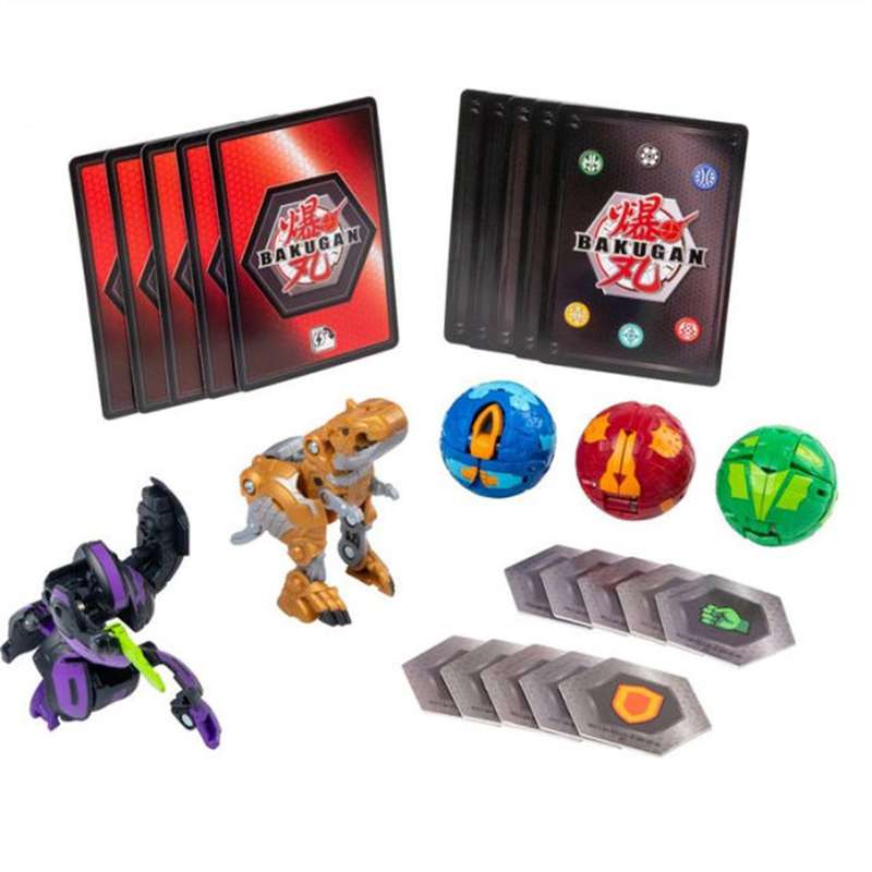 اسباب بازی مدل توپ تبدیل شونده باکوگان کد 35312 مجموعه 5 عددی