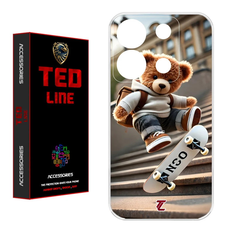 کاور تد لاین طرح تدی کد 1117 مناسب برای گوشی موبایل شیائومی Redmi Note 13 Pro 5G / Poco X6