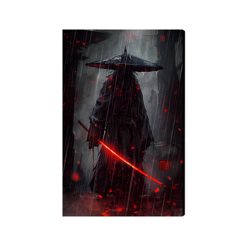 تابلو شاسی عرش مدل فانتزی سامورایی کد As5134