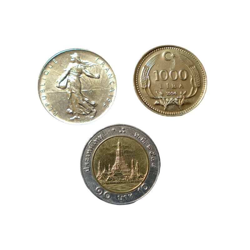 سکه تزئینی کد AS-520 مجموعه 3 عددی