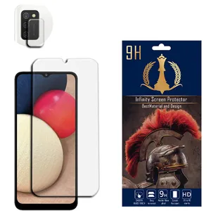   محافظ لنز دوربین اینفینیتی مدل PRO MAX مناسب برای گوشی موبایل سامسونگ Galaxy A02S به همراه محافظ صفحه نمایش