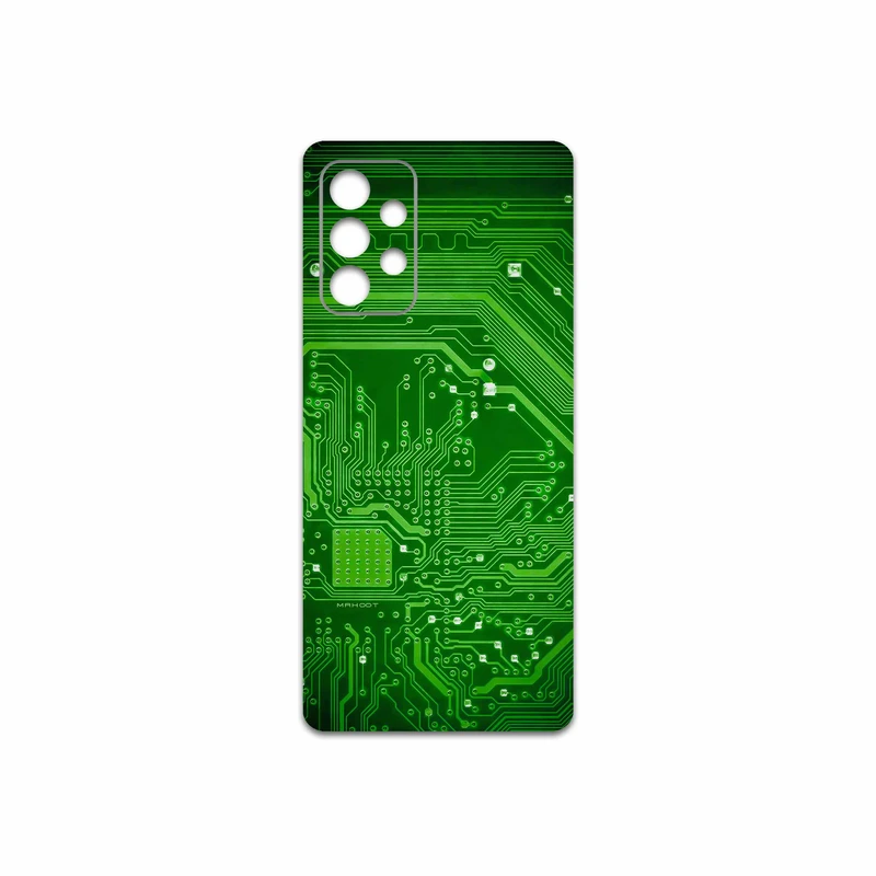 برچسب پوششی ماهوت مدل Green-Printed-Circuit-Board مناسب برای گوشی موبایل سامسونگ Galaxy A52s 5G