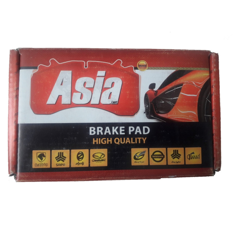 لنت ترمز جلو آسیا لنت کد ۰۲ مناسب برای پراید