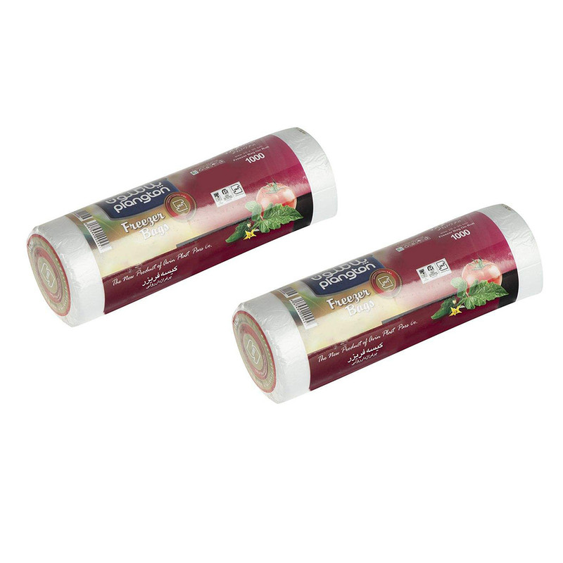 کیسه فریزر پلانگتون مدل F2 دو بسته 1000 عددی