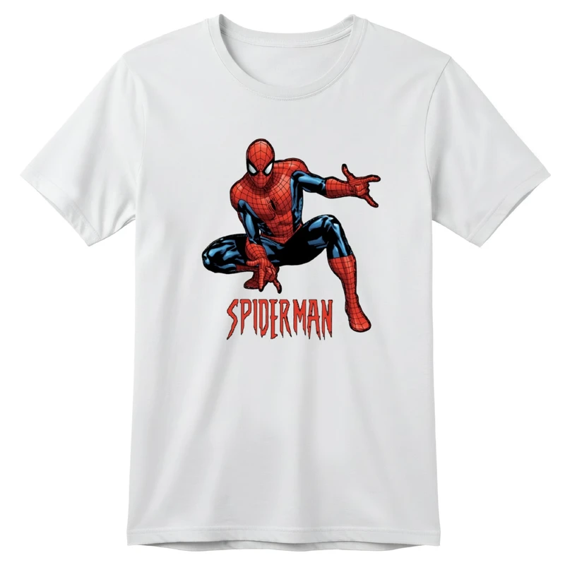 تی‌شرت آستین کوتاه بچگانه مدل مرد عنکبوتی کد v6 